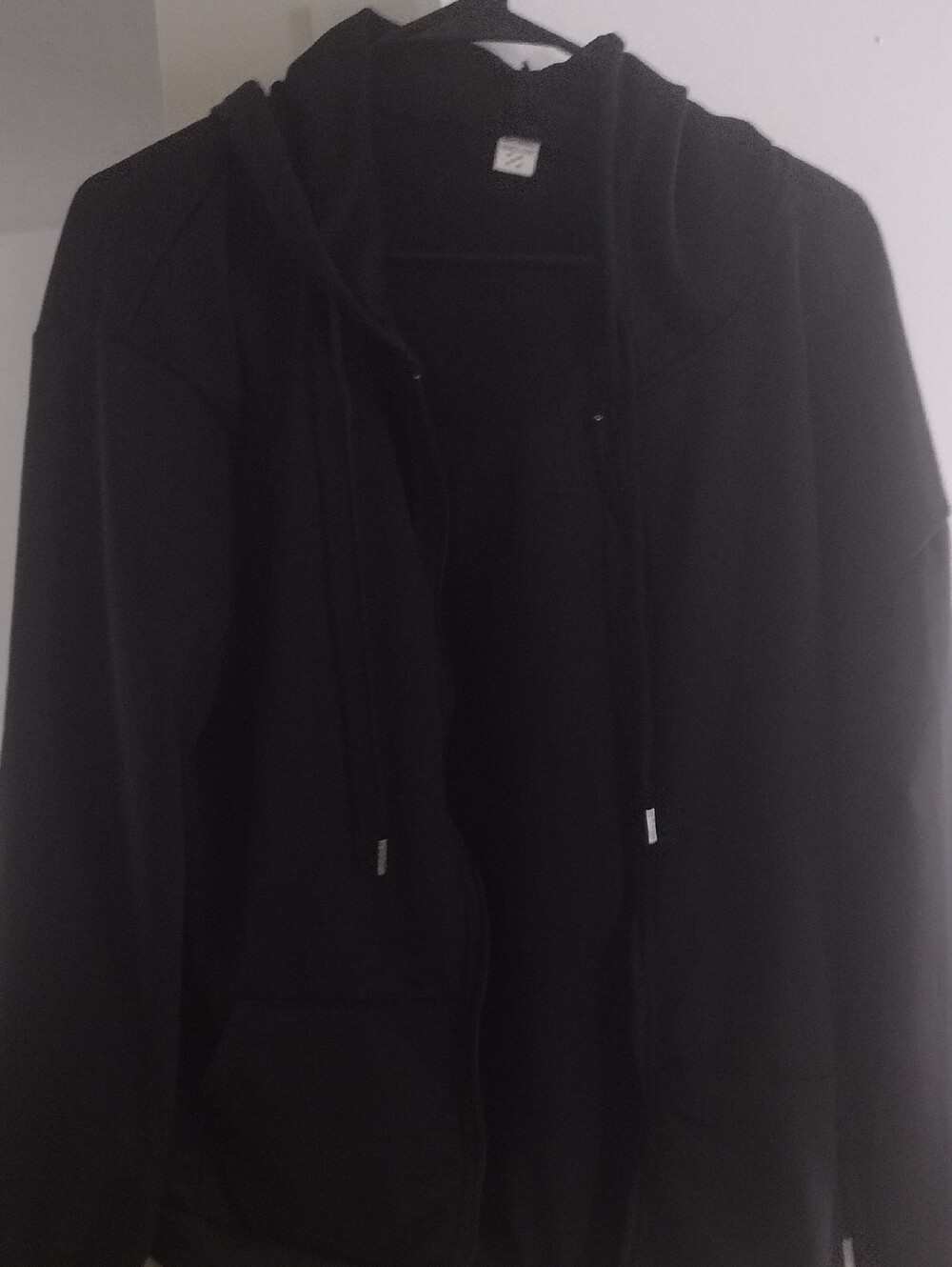Black Full-Zip Hooded Jacket - Men Brand New $8  3xl